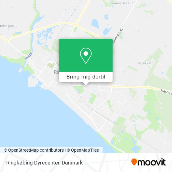 Ringkøbing Dyrecenter kort