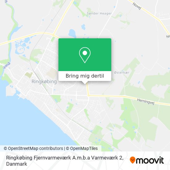 Ringkøbing Fjernvarmeværk A.m.b.a Varmeværk 2 kort