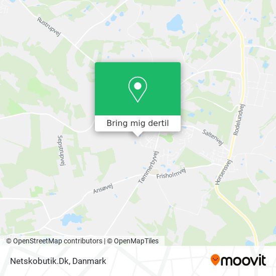 Netskobutik.Dk kort