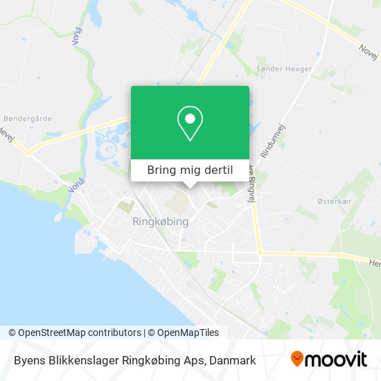 Byens Blikkenslager Ringkøbing Aps kort