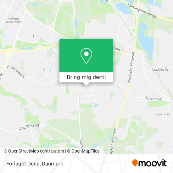 Forlaget Dunø kort