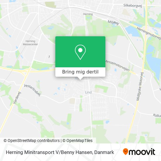 Herning Minitransport V / Benny Hansen kort