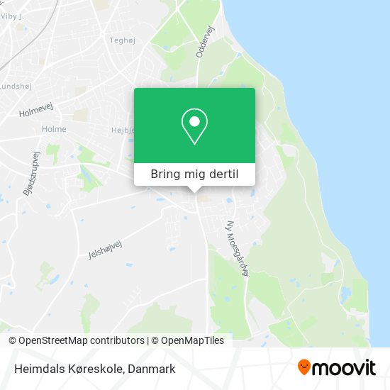 Heimdals Køreskole kort