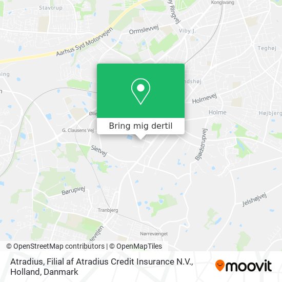 Atradius, Filial af Atradius Credit Insurance N.V., Holland kort