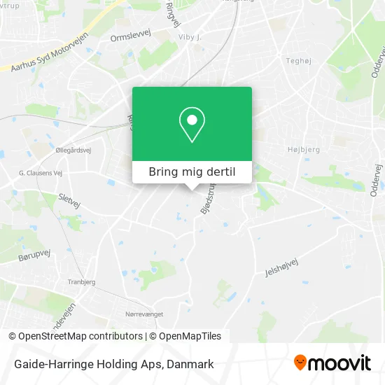 Gaide-Harringe Holding Aps kort