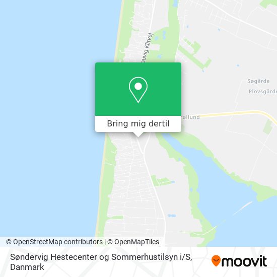 Søndervig Hestecenter og Sommerhustilsyn i / S kort