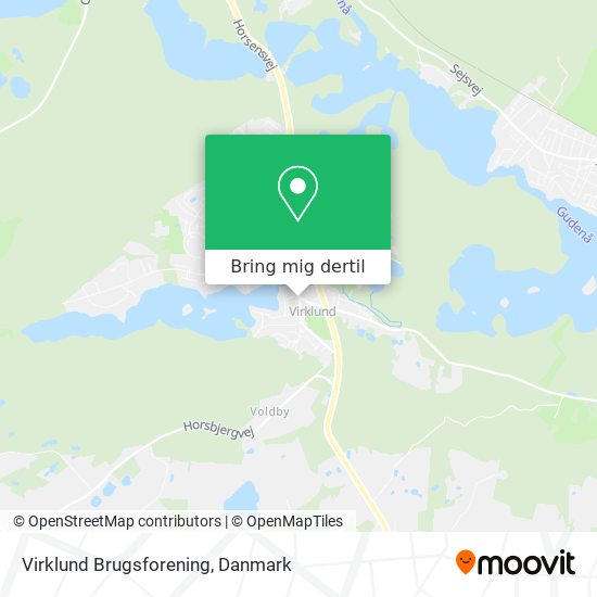 Virklund Brugsforening kort