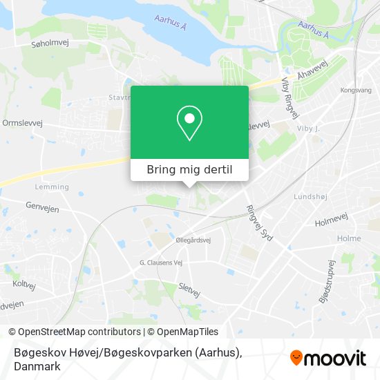 Bøgeskov Høvej / Bøgeskovparken (Aarhus) kort