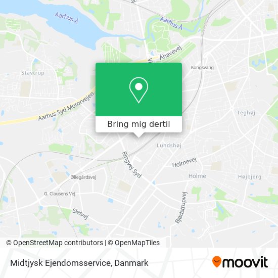 Midtjysk Ejendomsservice kort