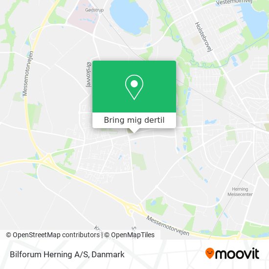 Bilforum Herning A/S kort