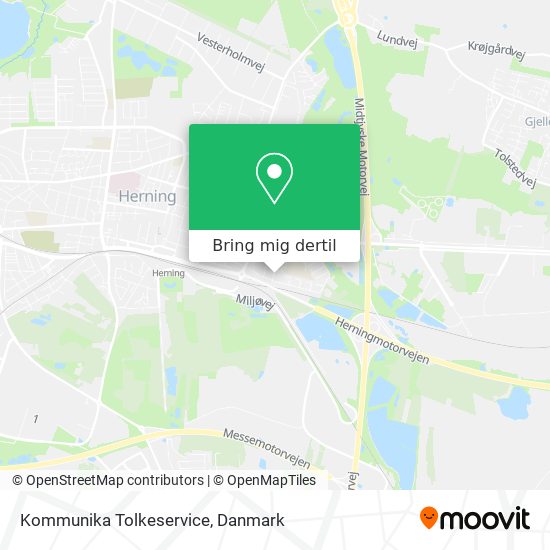 Kommunika Tolkeservice kort