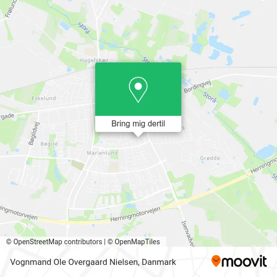 Vognmand Ole Overgaard Nielsen kort
