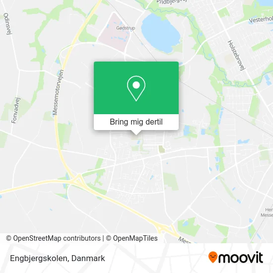 Engbjergskolen kort