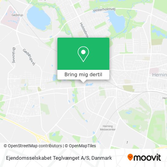 Ejendomsselskabet Teglvænget A / S kort