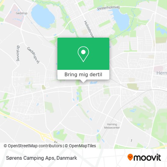 Sørens Camping Aps kort