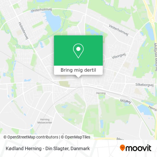 Kødland Herning - Din Slagter kort