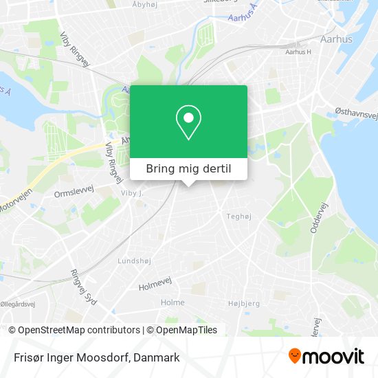 Frisør Inger Moosdorf kort