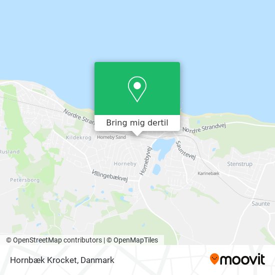 Hornbæk Krocket kort