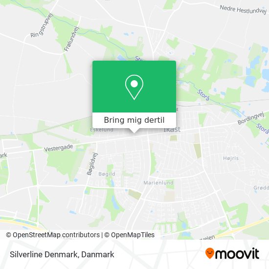 Silverline Denmark kort