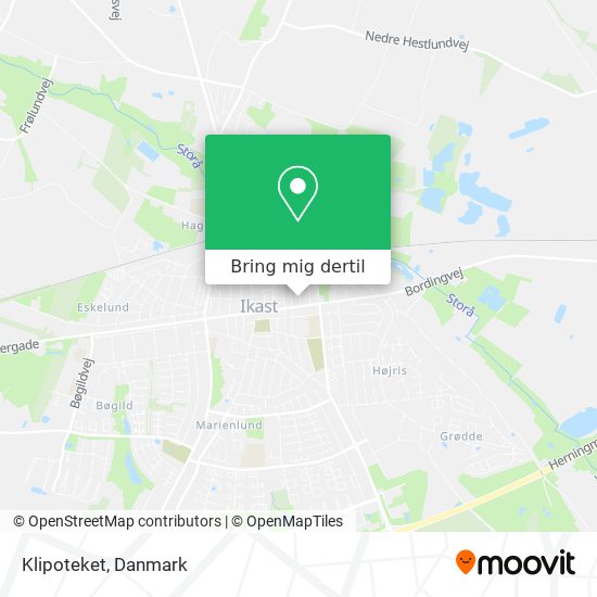 Klipoteket kort