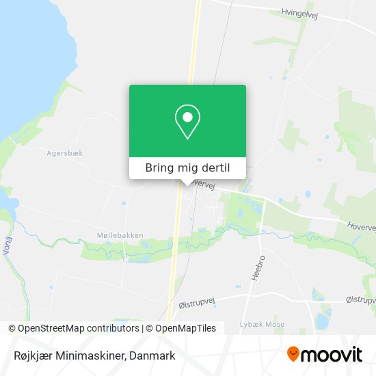 Røjkjær Minimaskiner kort
