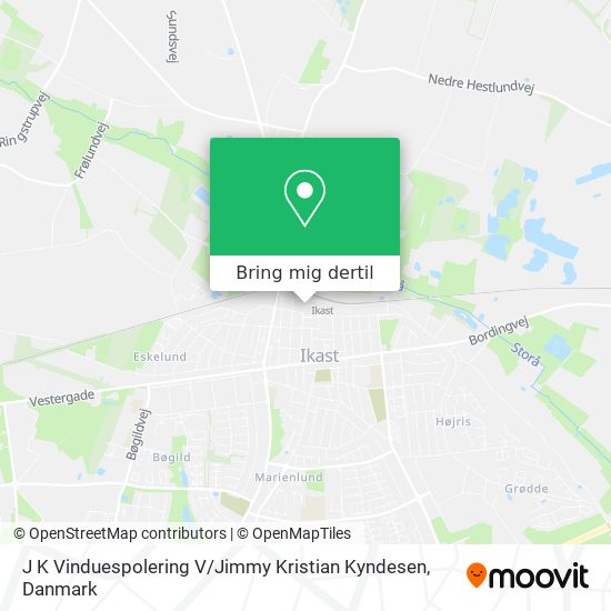 J K Vinduespolering V / Jimmy Kristian Kyndesen kort