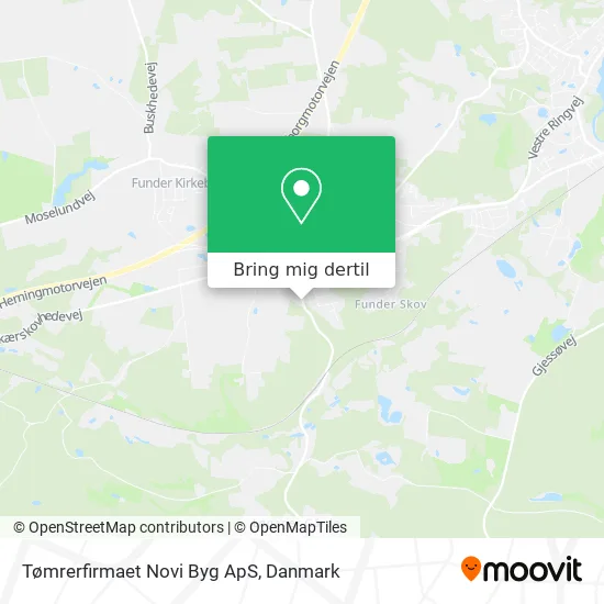 Tømrerfirmaet Novi Byg ApS kort