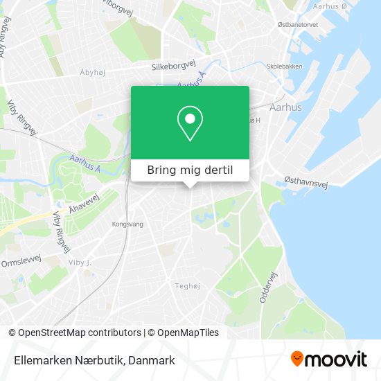 Ellemarken Nærbutik kort