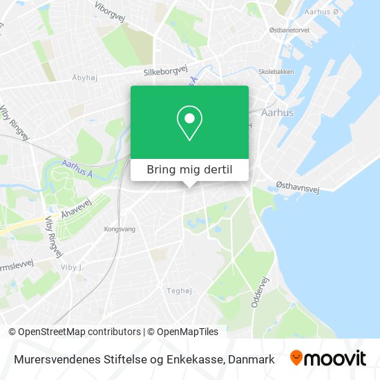 Murersvendenes Stiftelse og Enkekasse kort