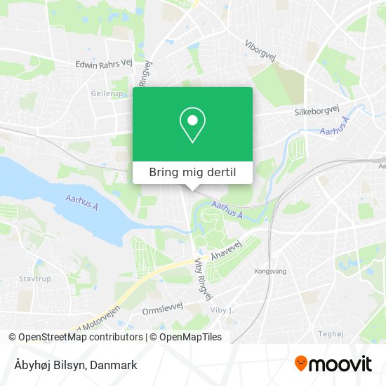 Åbyhøj Bilsyn kort