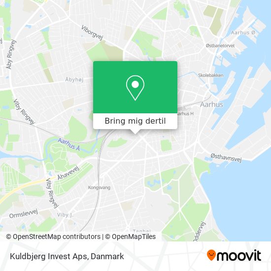 Kuldbjerg Invest Aps kort