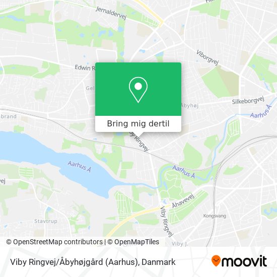 Viby Ringvej / Åbyhøjgård (Aarhus) kort