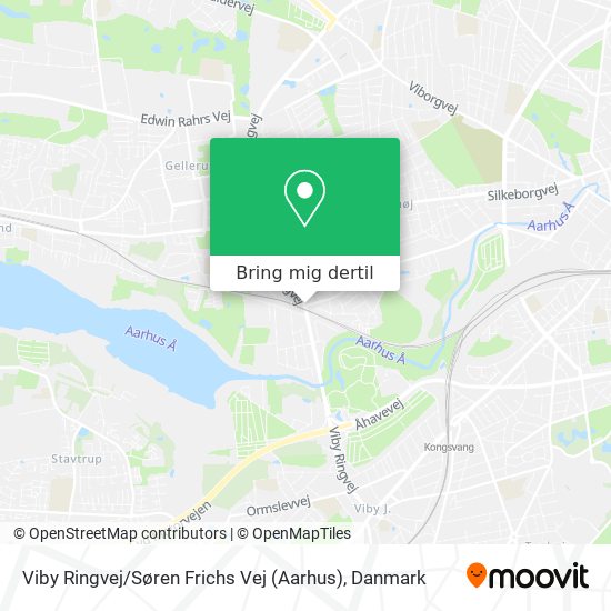 Viby Ringvej / Søren Frichs Vej (Aarhus) kort