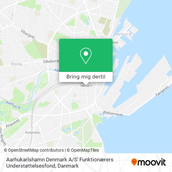 Aarhukarlshamn Denmark A / S' Funktionærers Understøttelsesfond kort