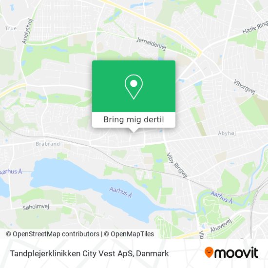 Tandplejerklinikken City Vest ApS kort