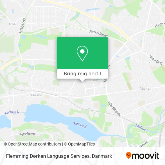 Flemming Dørken Language Services kort