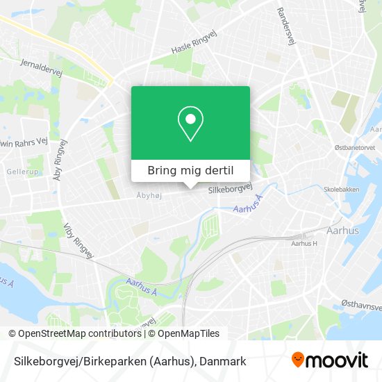 Silkeborgvej / Birkeparken (Aarhus) kort