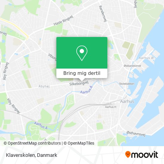 Klaverskolen kort