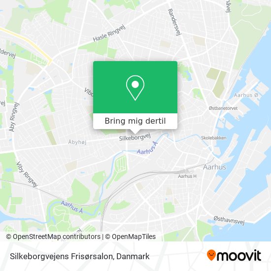 Silkeborgvejens Frisørsalon kort