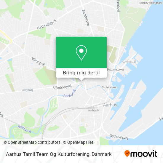 Aarhus Tamil Team Og Kulturforening kort