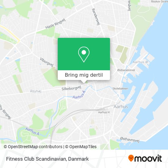 Fitness Club Scandinavian kort