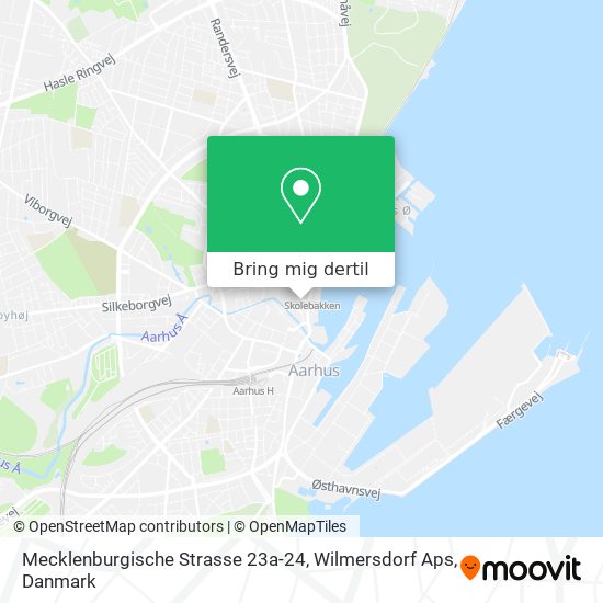 Mecklenburgische Strasse 23a-24, Wilmersdorf Aps kort
