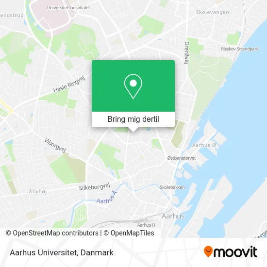 Aarhus Universitet kort