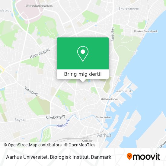 Aarhus Universitet, Biologisk Institut kort
