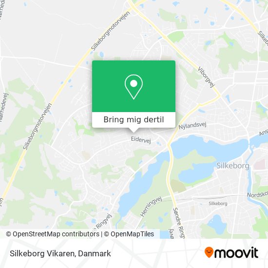 Silkeborg Vikaren kort