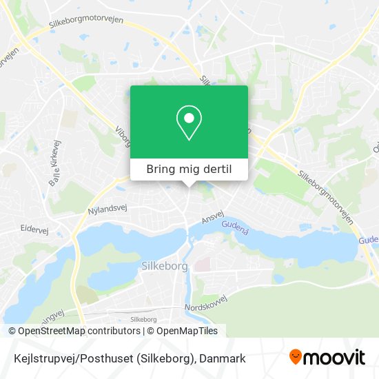 Kejlstrupvej / Posthuset (Silkeborg) kort