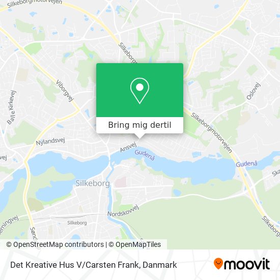 Det Kreative Hus V / Carsten Frank kort