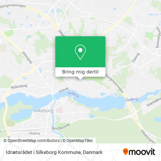 Idrætsrådet i Silkeborg Kommune kort