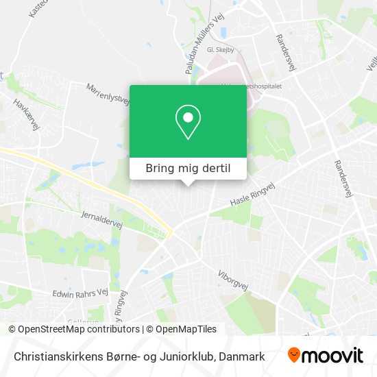 Christianskirkens Børne- og Juniorklub kort