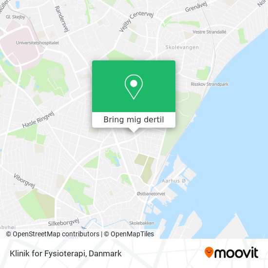 Klinik for Fysioterapi kort